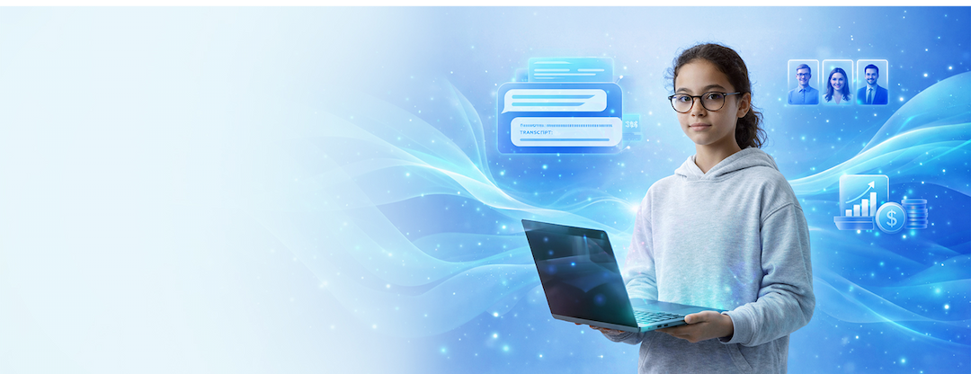 Student using the Class2Learn platform